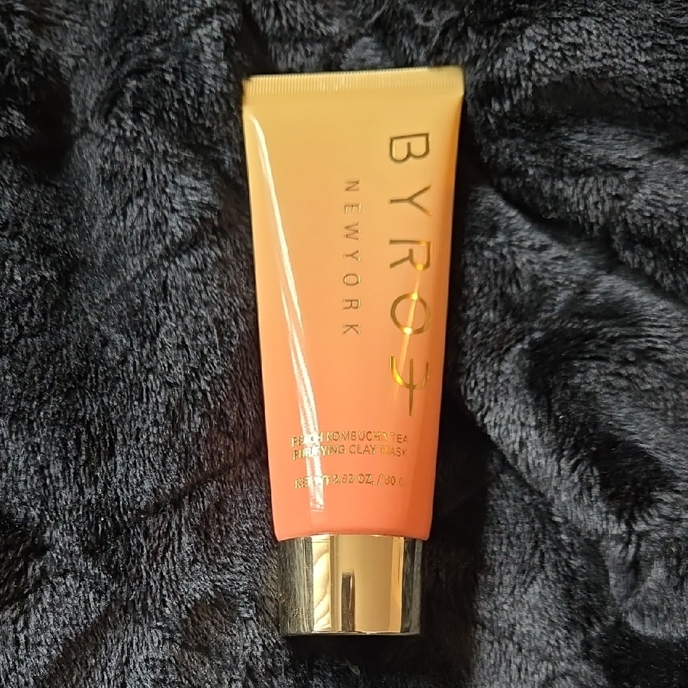 Peach Kombucha Tea Purifying Clay Mask - Orange